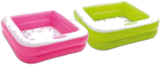 Pools and inflatables: 57100 85cm*85cm*23cm Play Box Pools INTEX